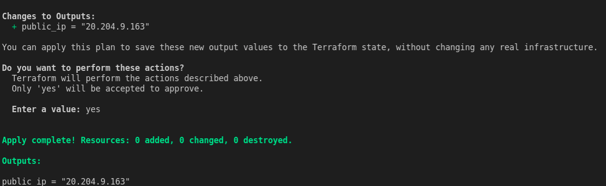 Create your first Azure VM instance using Terraform