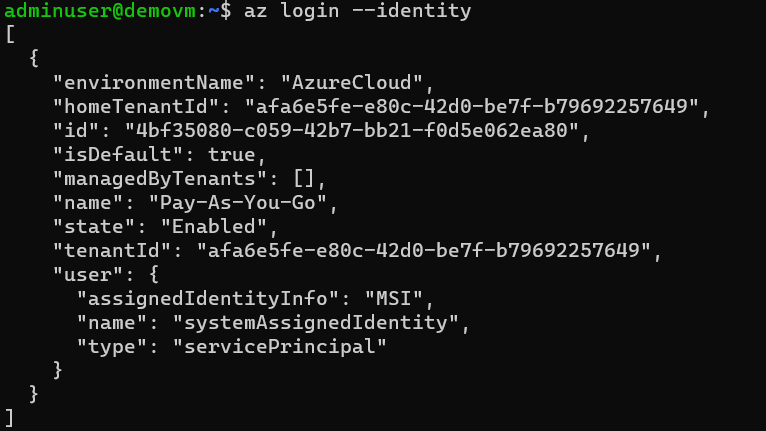 Accessing Azure Storage Account from VM using System Assigned Identity & Roles